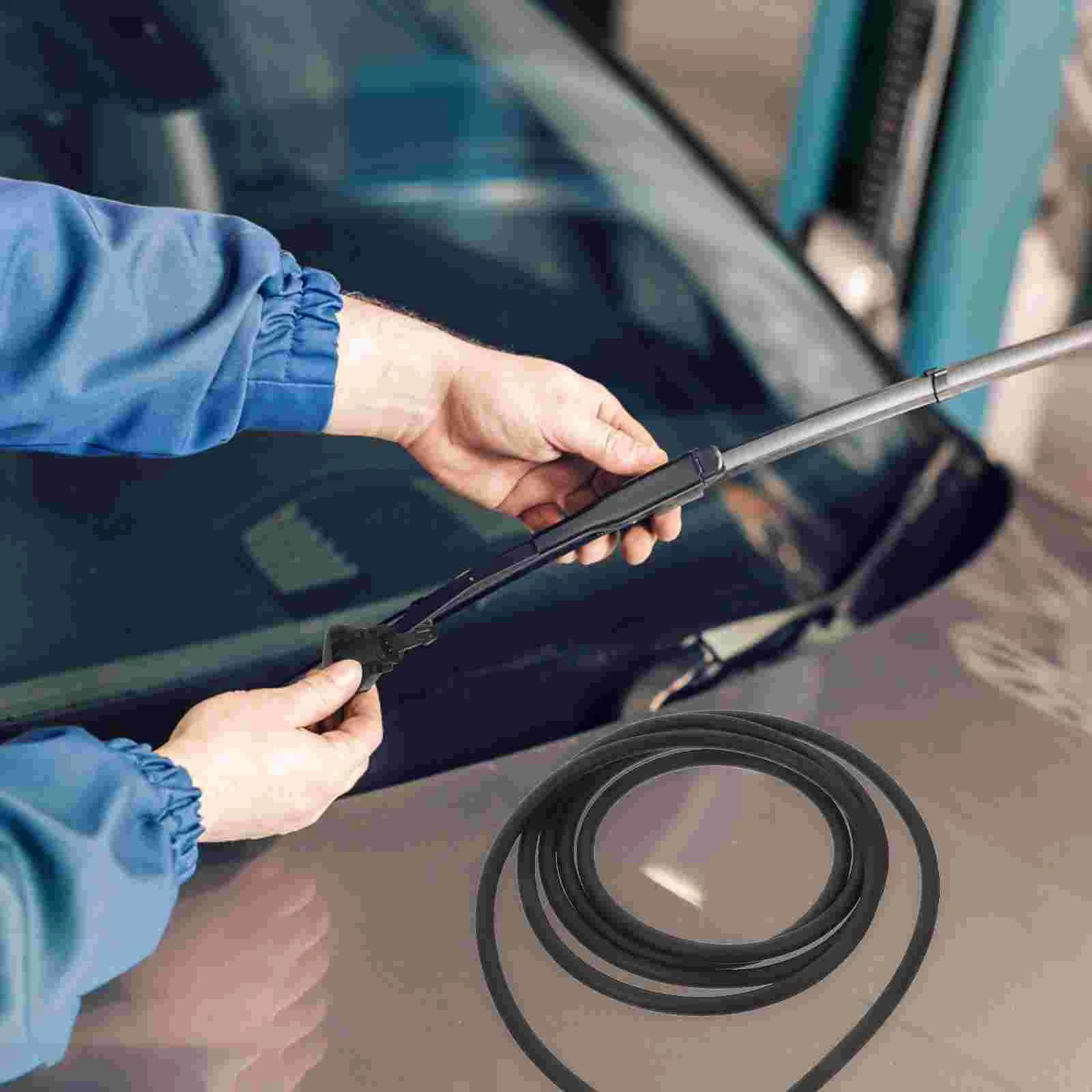 

Windshield Gasket Washer Hose Repair Kit Nozzle Preasure Wipers Windscreen Tube Replacement Rubber High Pressure
