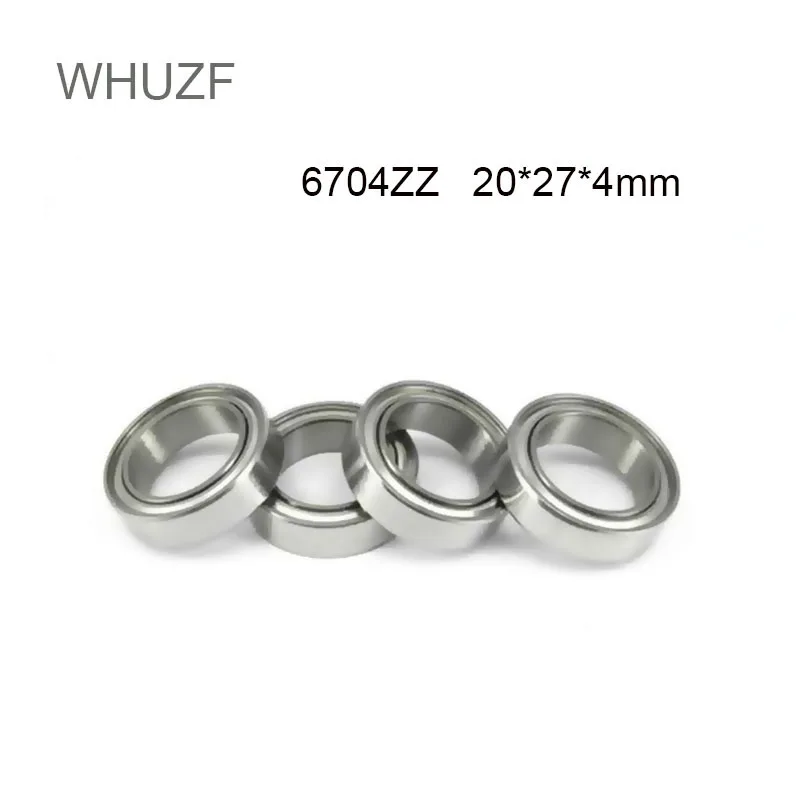 

WHUZF 6704ZZ Bearing 10/20PCS 20x27x4 mm ABEC-3 Hobby Electric RC Car Truck 6704 RZ 2Z Ball Bearings 6704-2Z Blue Sealed