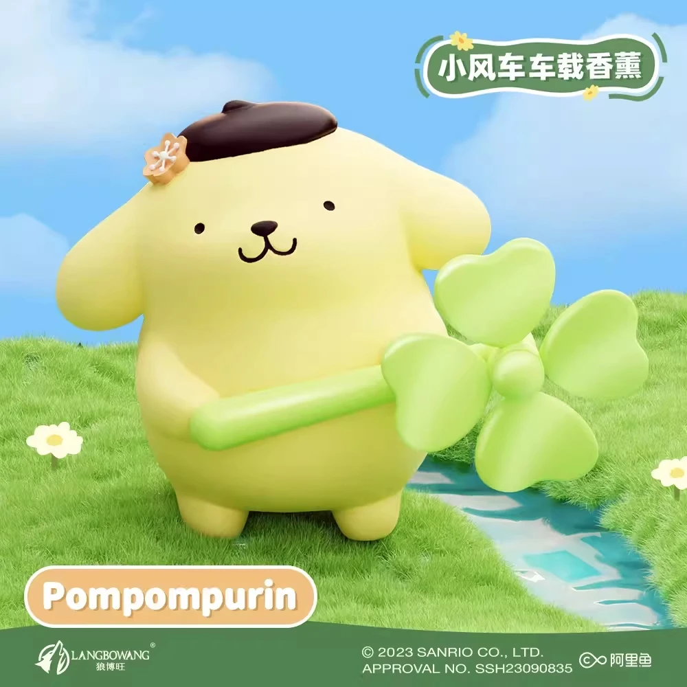 Устанавливаемая ароматерапия Sanrio ветряная мельница кондиционер для автомобиля