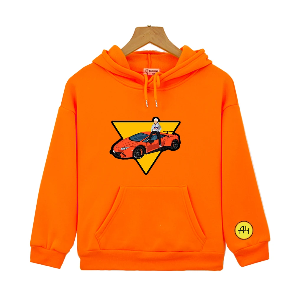 

Children's Outwear Cartoon Hoodies Merch A4 Print Casual Family Clothing Boy's & Girl's Fashion Tops Kids Sweatshirts Streetwear