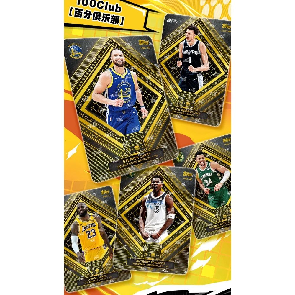 Фото KAYOU оригинальные боевые карты NBA MATCH ATTAX, высокое качество, баскетбольные звезды, конкурсные полевые захватывающие карты для моментов, рождественская игрушка в подарок №5