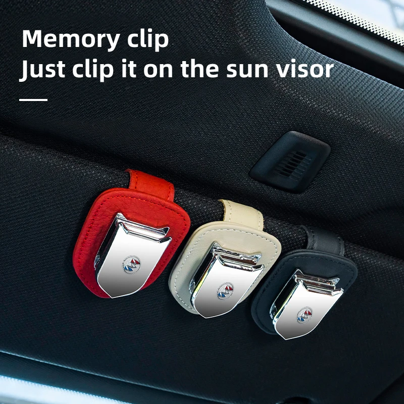 

1pcs Car Sun Visor Glasses Storage Clip Sunglasses Clip Card Ticket Clip For Buick Verano Envision Avenir Lacrosse Regal Encore
