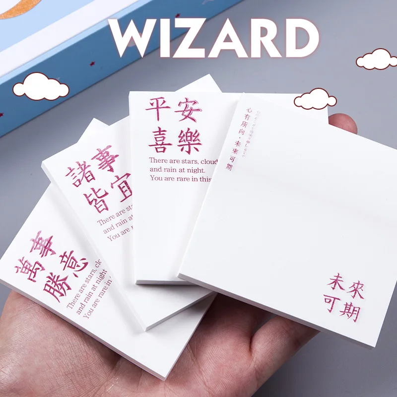 

50 Sheets Kawaii Posted it Sticky Note Pads Memo Notepads Posits Papeleria Journal Work Study School Stationery Office Supplies