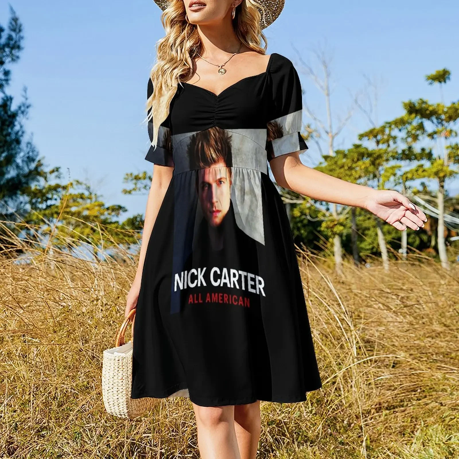 Специальное платье без рукавов Singer Man Country Nick Carter Redeki трендовое женское летнее 2025