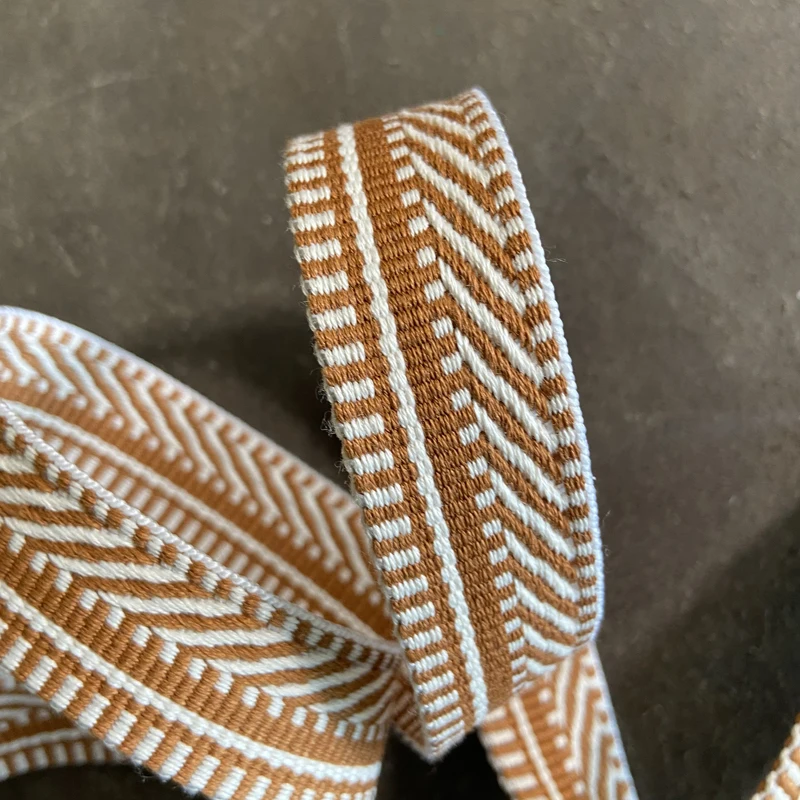 Evelyn Bag With Shoulder Strap Color Woven Canvas Shoulder Strap All-match Leather Diagonal Bag Strap Accessories