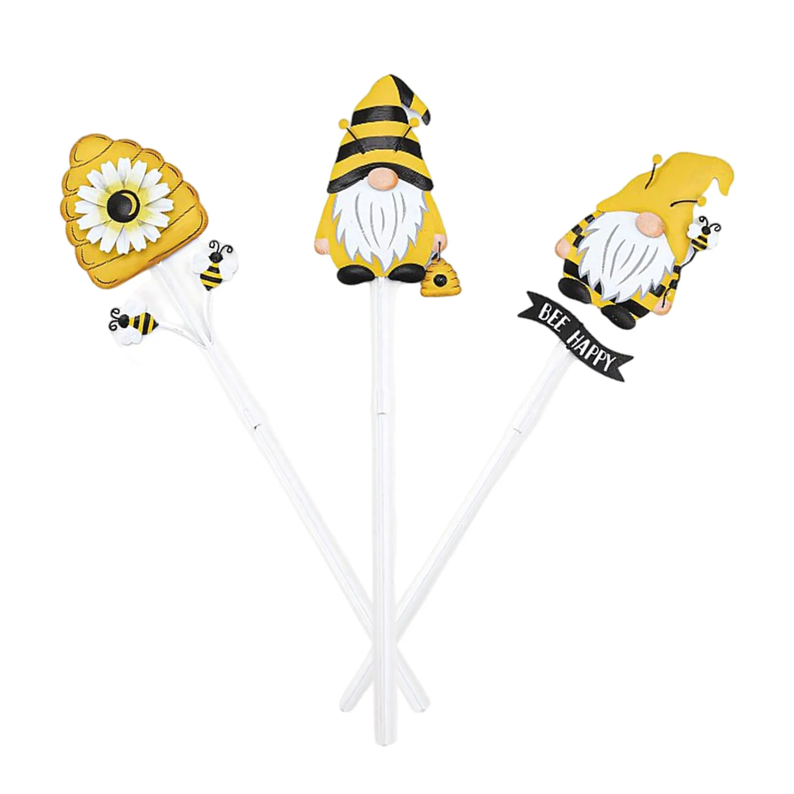 

3 шт., декоративные гномы для сада и двора