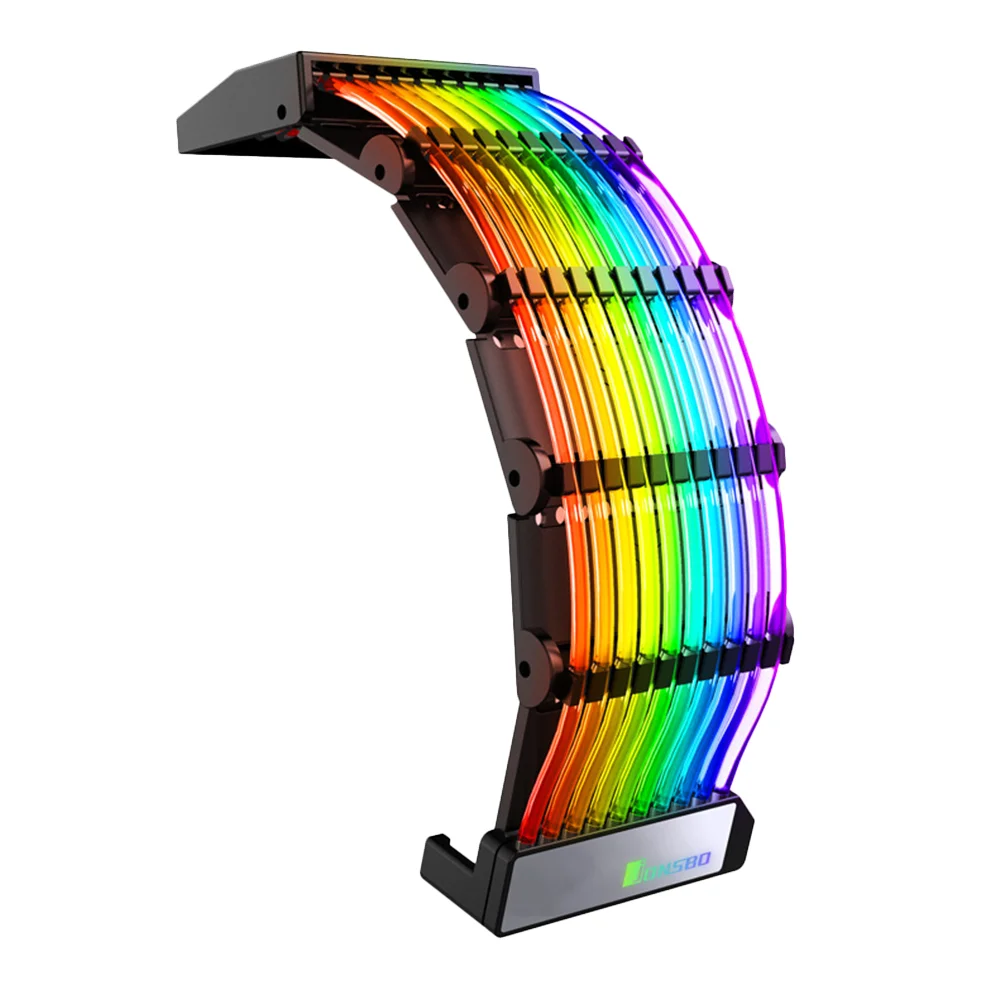 

Cable Rgb Extension Power Psu Sleeved24Pin Argb Supply Lighting Matx Motherboard Computer Accessory Strimmer Gpu Light Sync Cord