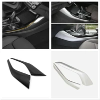 for bmw x3 g01 x4 g02 2018 2019 2020 2021 car center console gear shift panel sticker decorative strip cover trim styling