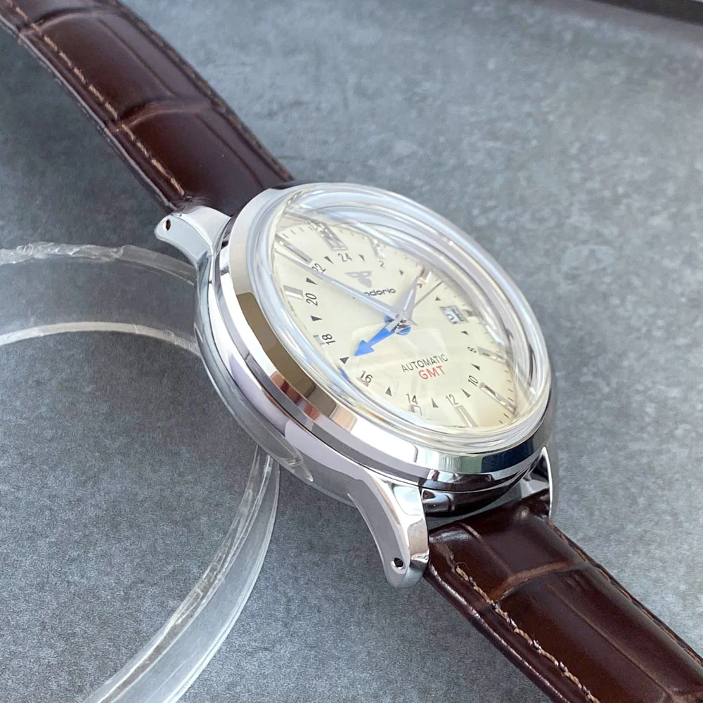 Мужские водонепроницаемые часы с сапфировым стеклом до 20 атм