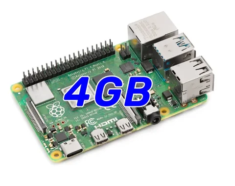 Оригинальный Raspberry Pi 4 Model B Pi 4B 2 ГБ/4 ГБ/8 Гб RAM