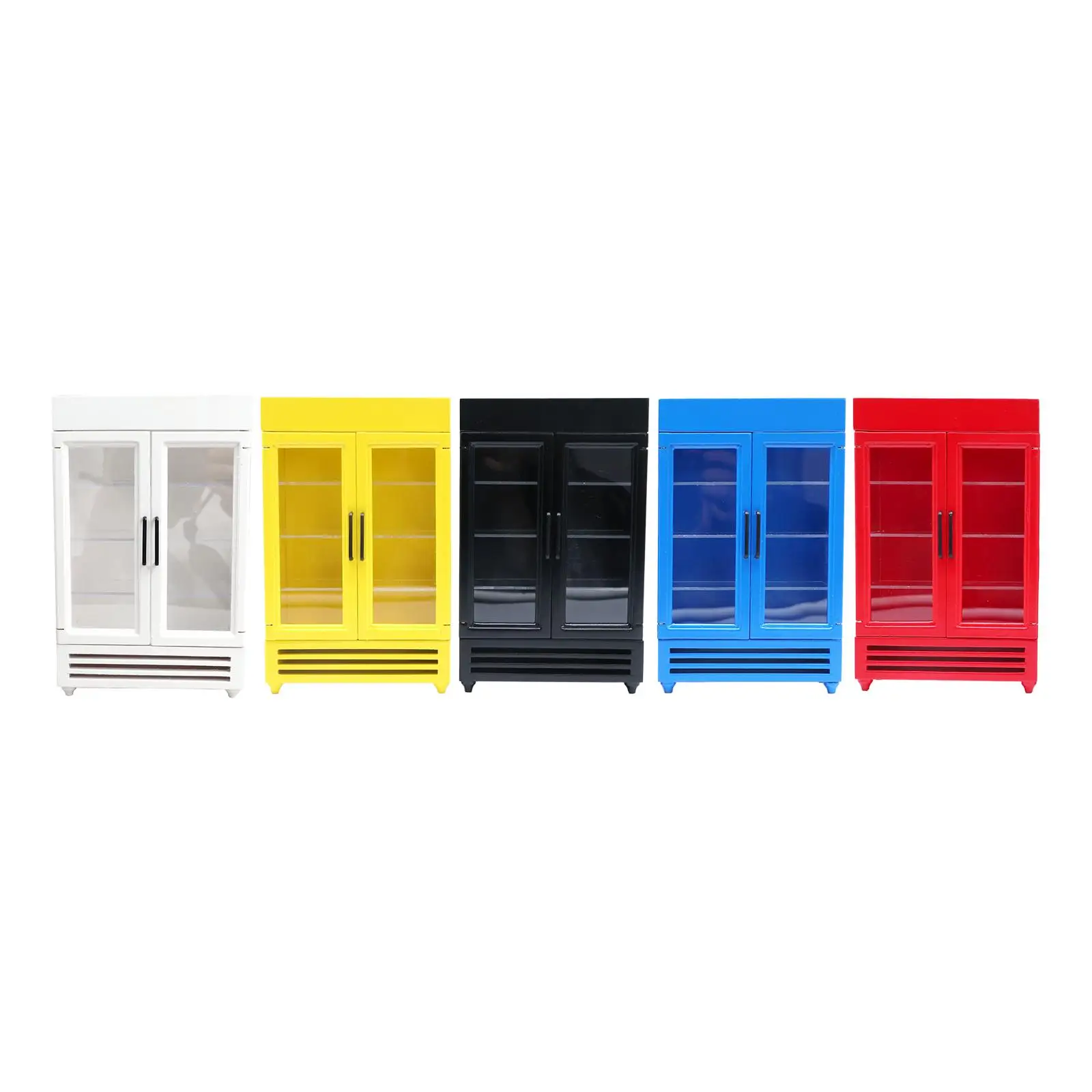 

Miniature 1/12 Dollhouse Refrigerator Furniture for Party Play Toys Kitchen Game Children