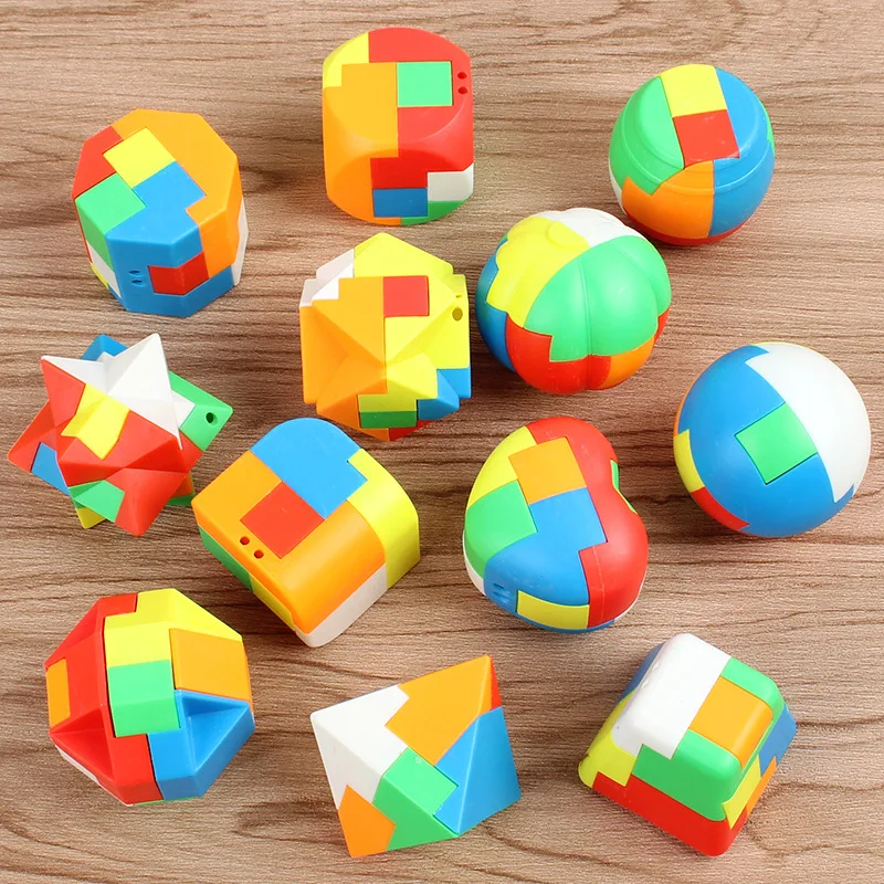 

3D головоломка с замком Лубана, брелок, головоломка, игра, магический куб, интеллектуальные Обучающие игрушки для детей и взрослых, антистрес...