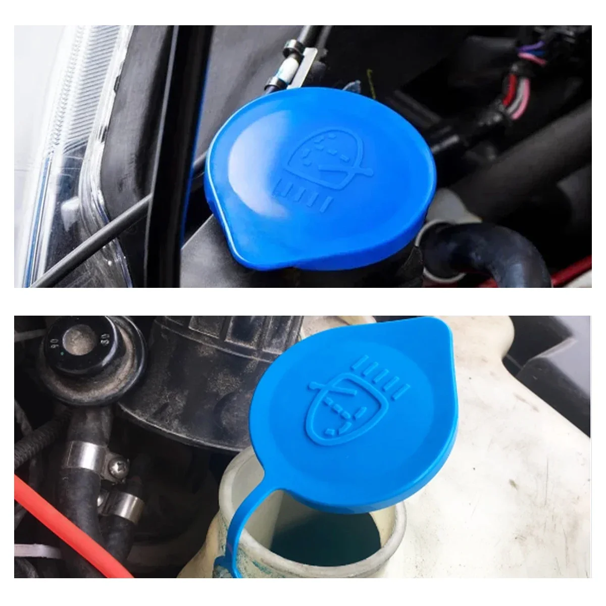 Крышка Резервуара для жидкости крышка воронка мытья емкость шайбы бутылки