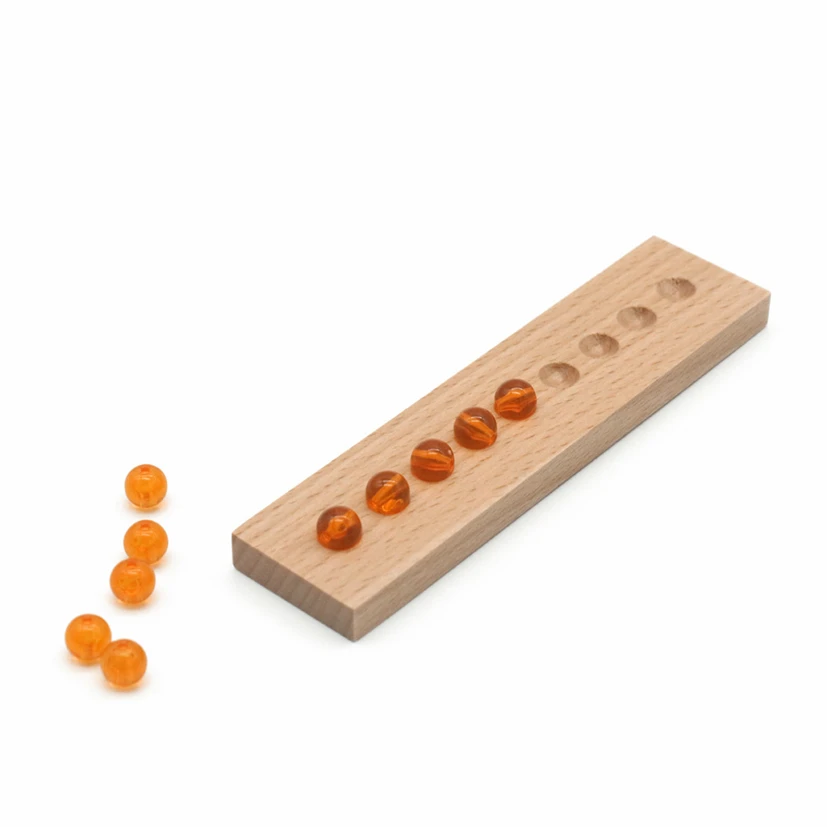 

Montessori Math Golden Beads Set Decimal System Learning Activities Bank Game For Children Early Learning Education Toys D44Y