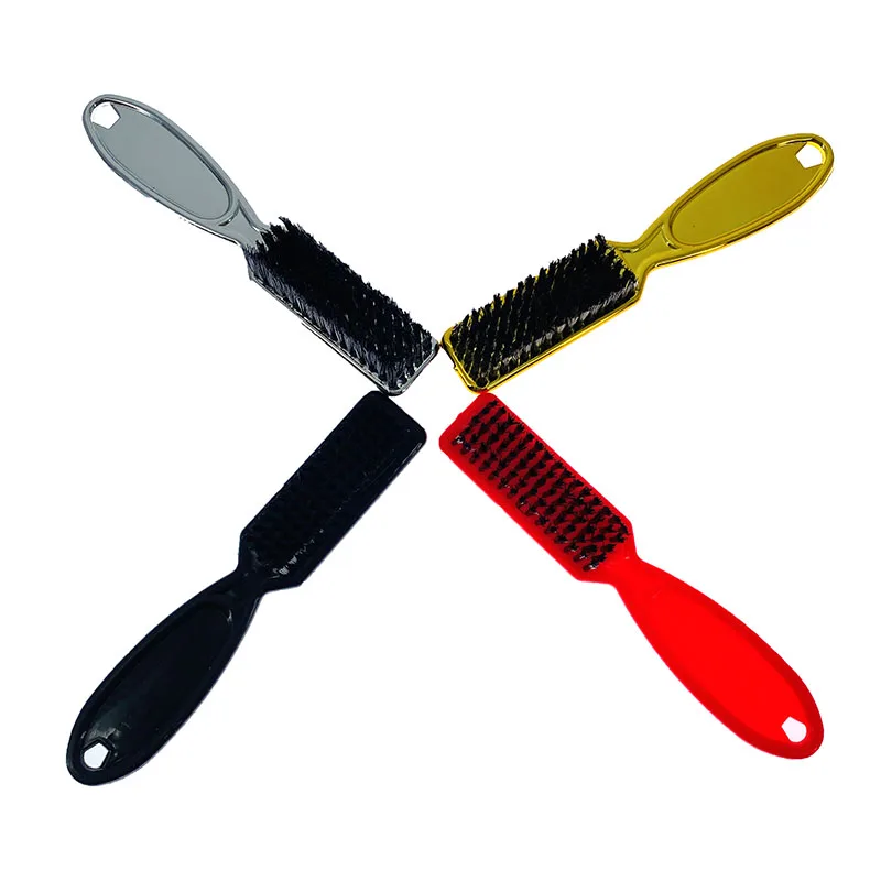

Щетка Парикмахерская с пластиковой ручкой, мягкая для удаления сломанных волос, инструменты для укладки