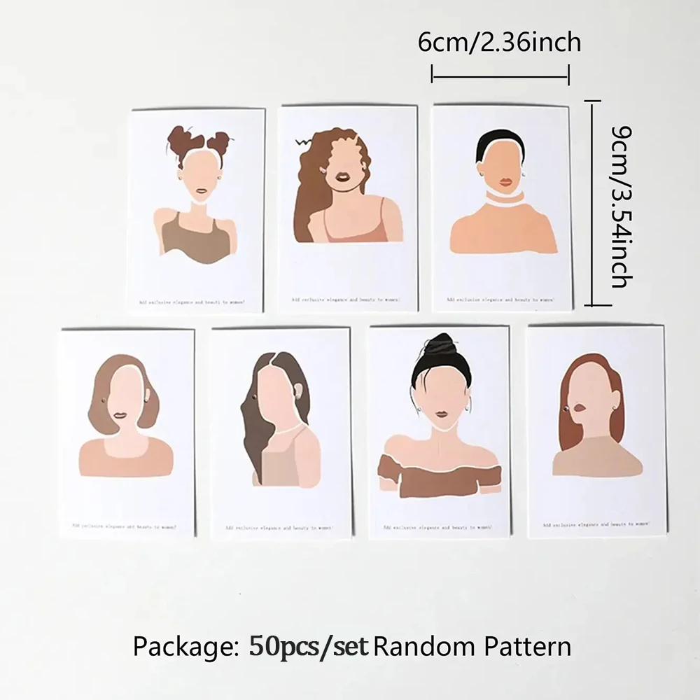 

Держатели для сережек из бумаги 6x9 см