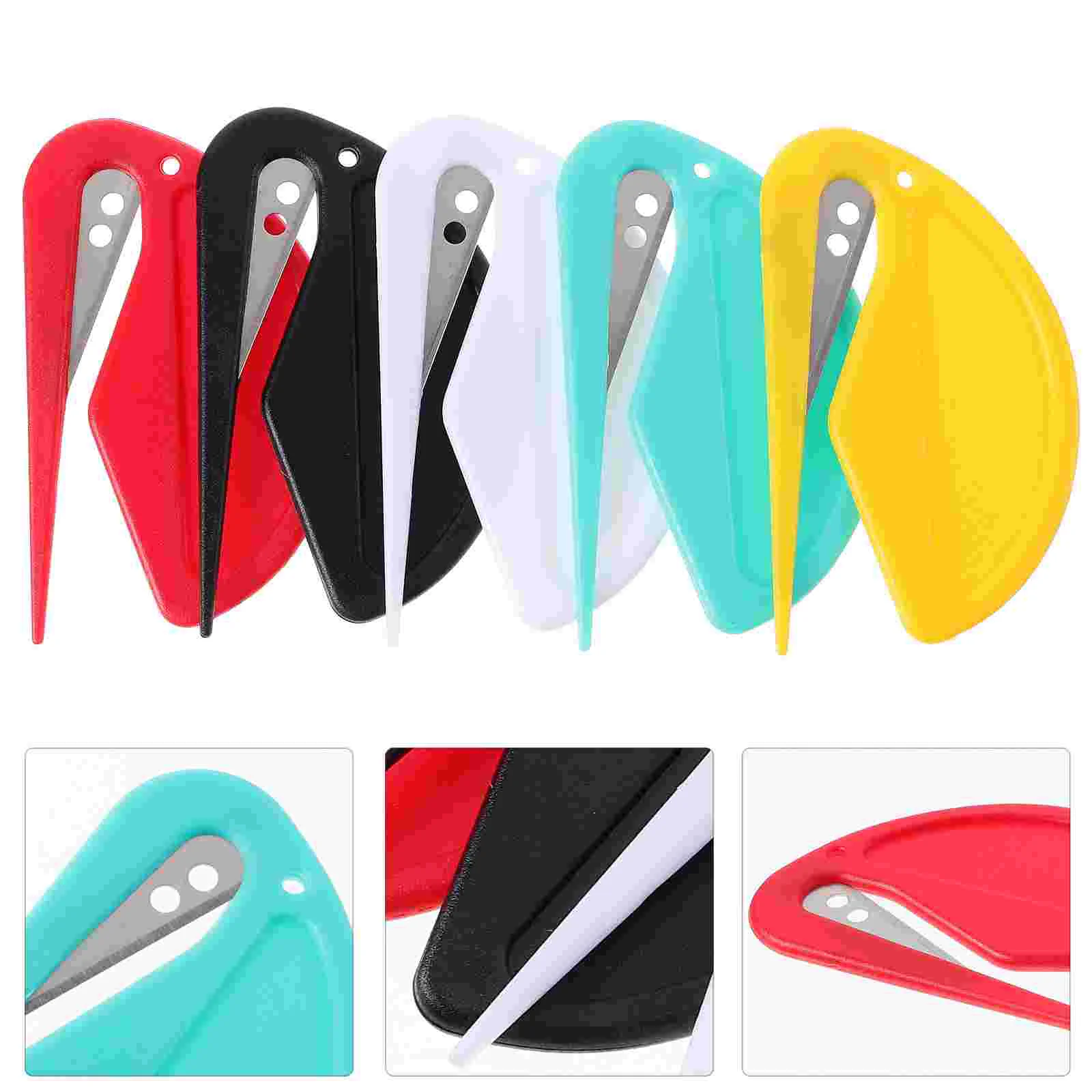 

5Pcs Letter Opener Small Letter Opening Tool Safety Package Opener Envelope Package Opener