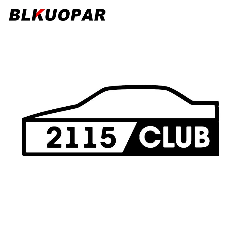 

Наклейки на лобовое стекло BLKUOPAR, 2115 г., наклейки с защитой от солнца, окклюзия, царапин, наклейки на бампер, окна, багажник, ноутбук, мотоцикл, ...