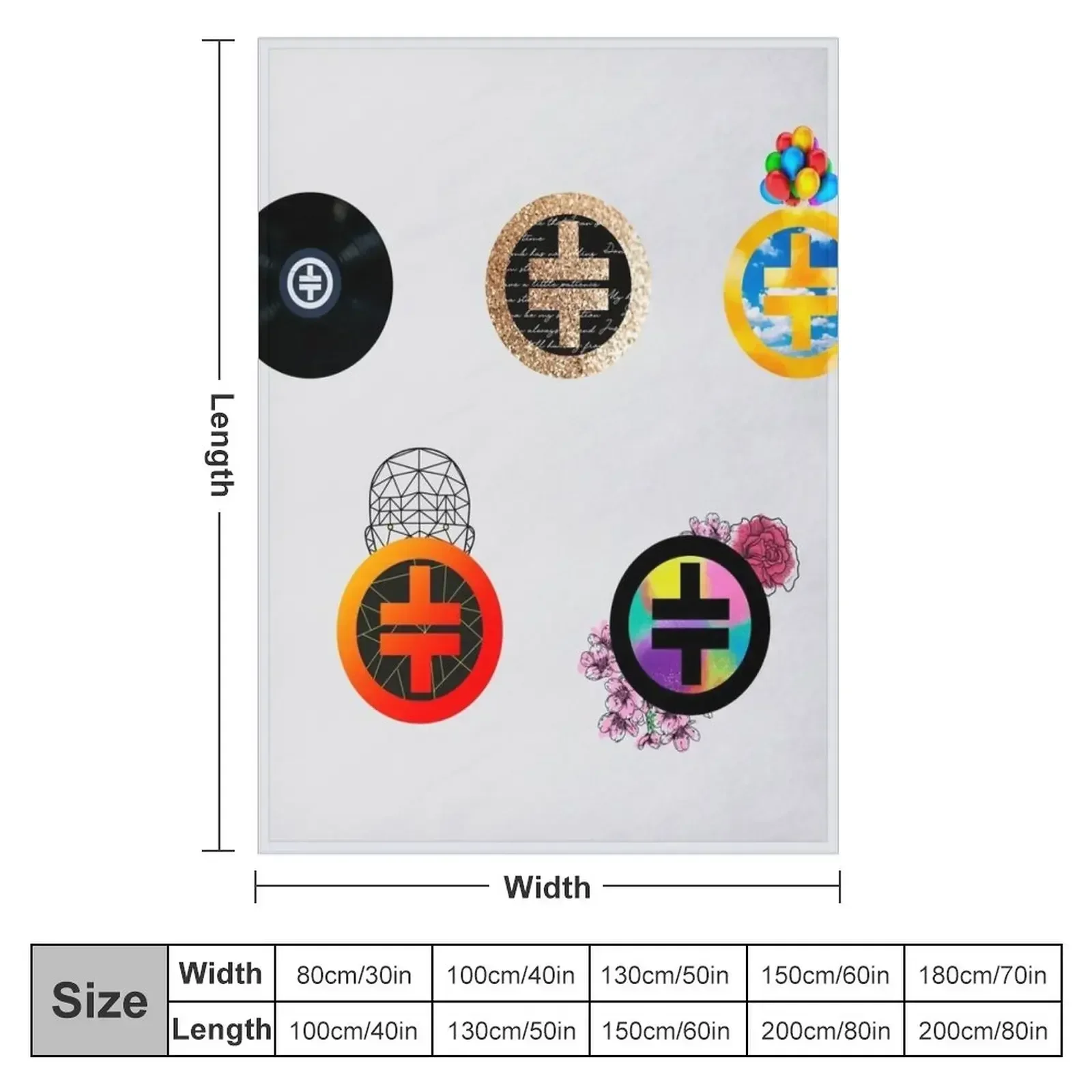 Возьмите этот символ хронологии — горизонтальная версия пледы пушистые