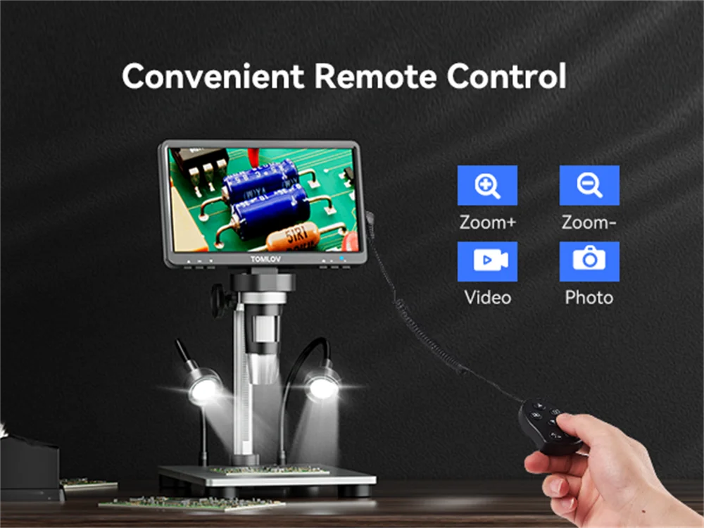 TOMLOV DM9 Цифровой микроскоп 1200X