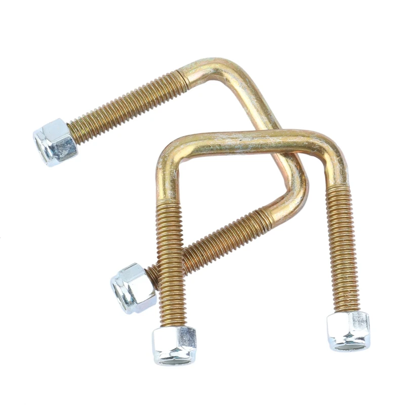 2 шт. сверхмощный пружинный U-образный болт + винтовая гайка для EZGO (94 +) Electric medalism/Txt