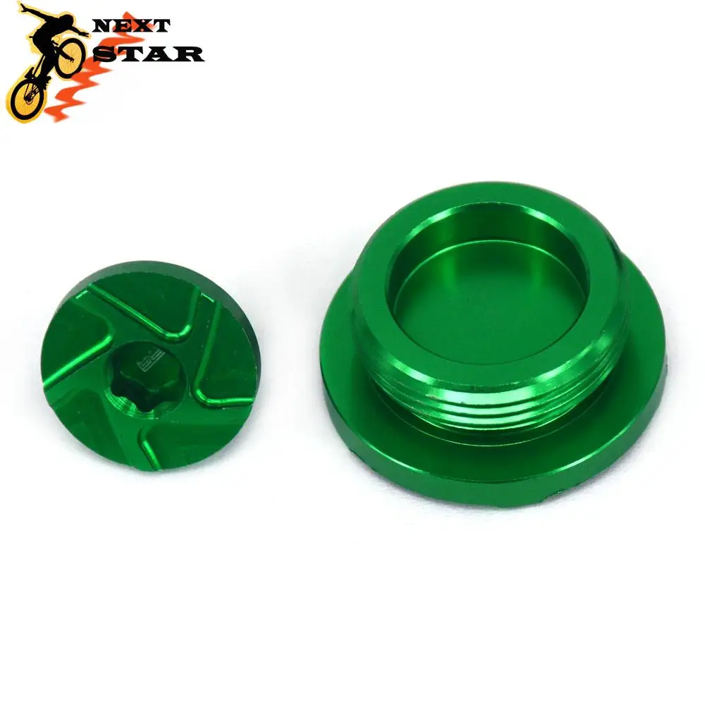 

Мотоциклетные CNC зеленые заглушки синхронизации двигателя винтовые болты для KAWASAKI KX250F KXF250 2004-2010 SUZUKI RMZ250 RMZ 250 2004 2005 2006