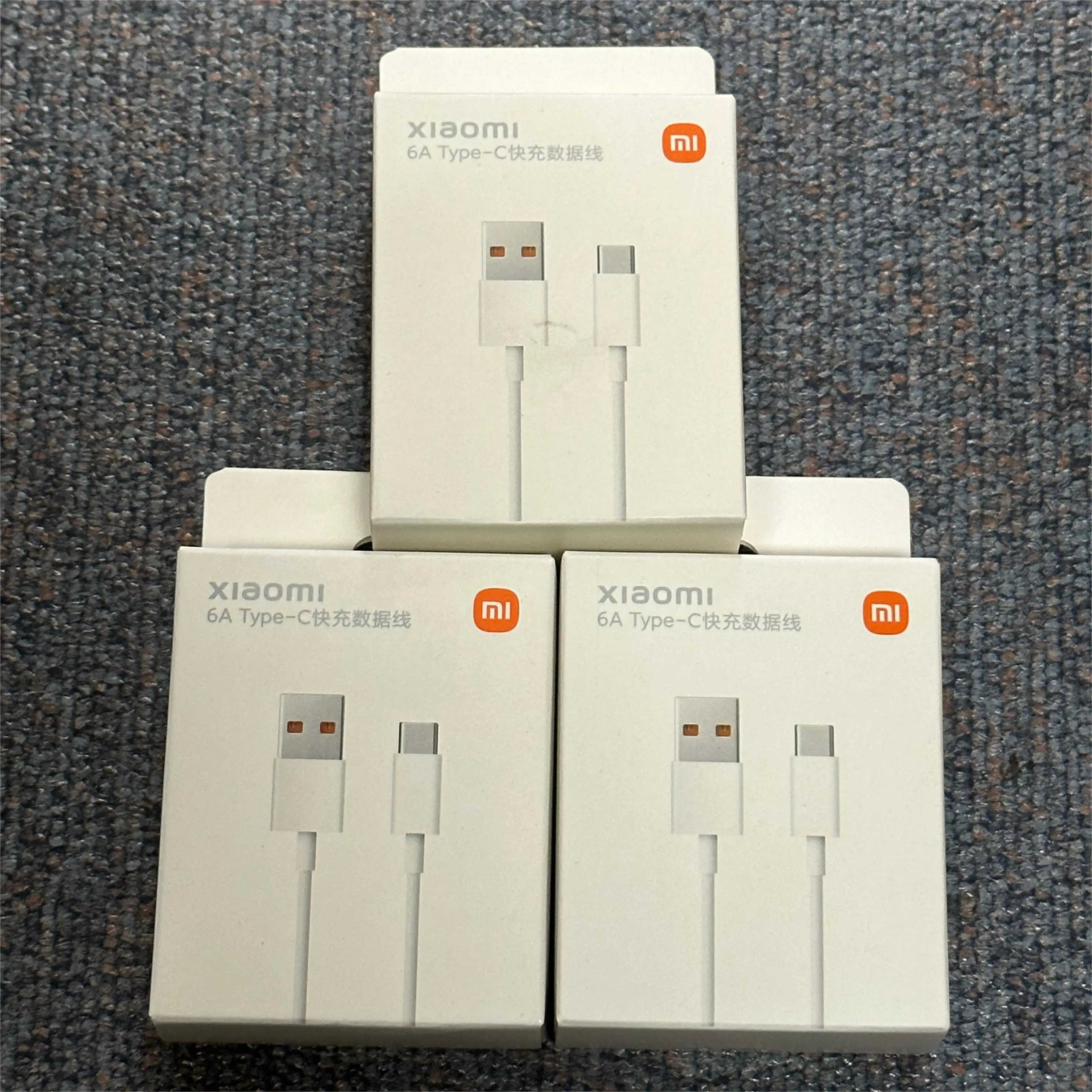 Кабель для быстрой зарядки и передачи данных Xiaomi 6A Type-C