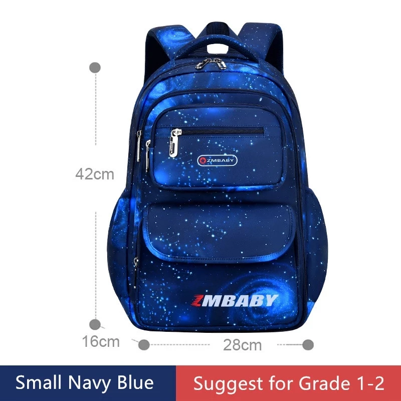 1 Grade to 6 Grade Elementary School backpack Student Waterproof Backpack Large Capacity Schoolbags Boys Girls Satchel Bookbag