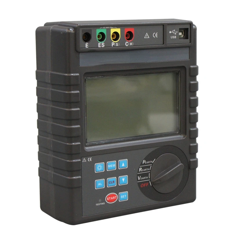 

Electric Clamp on earth Resistance Tester grounding and loop and earth resistance instrument