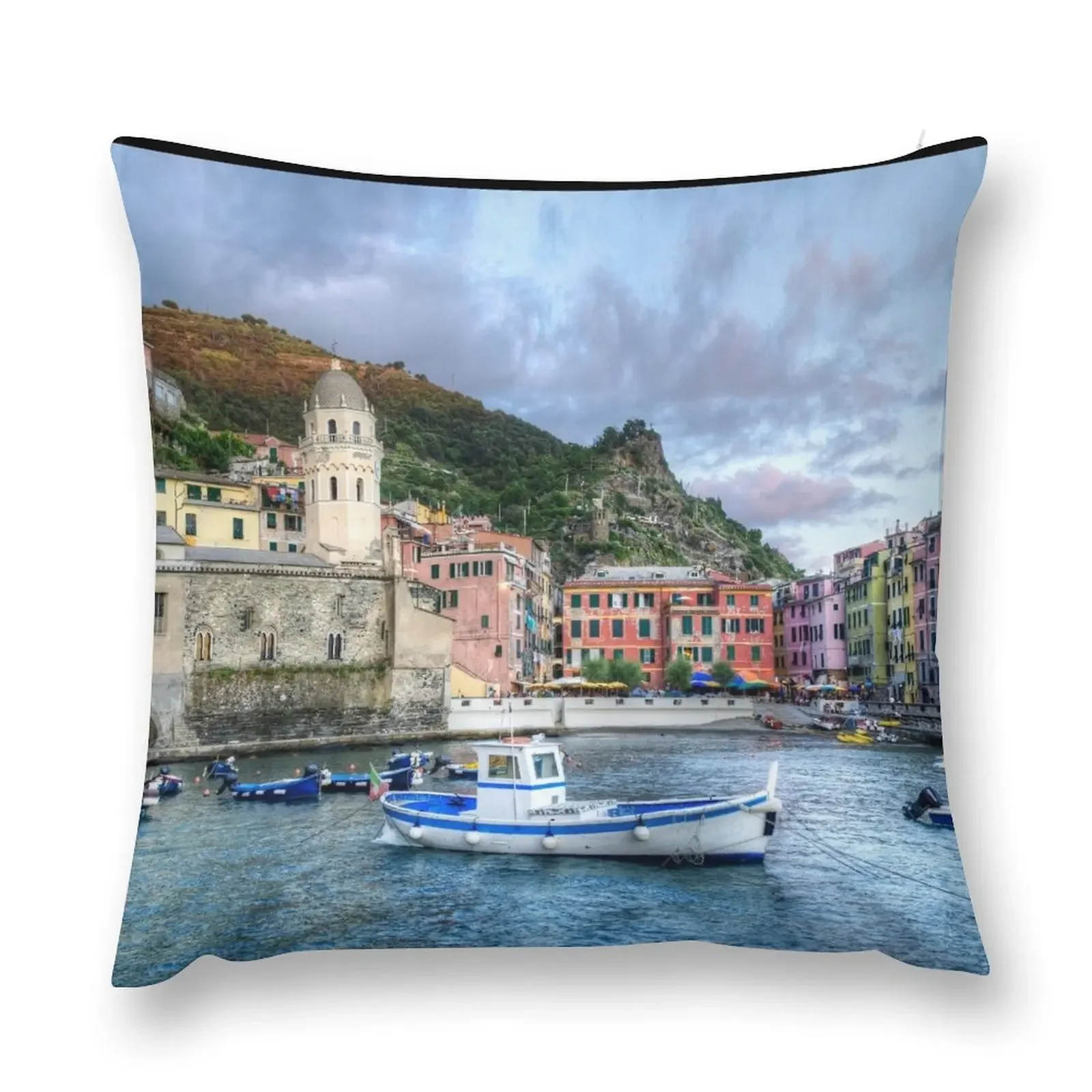 Vernazza Cinque Terre - средняя декоративная подушка декоративные подушки для роскошного