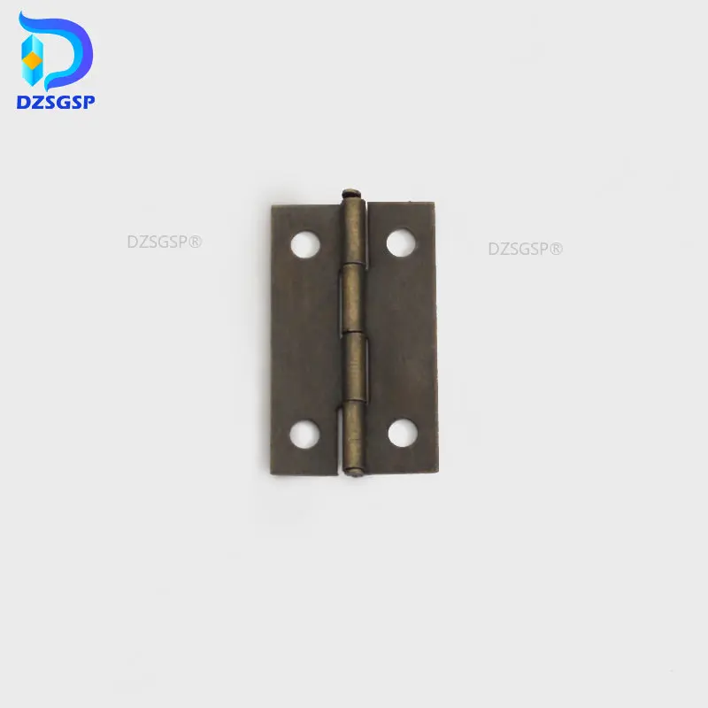 

Miniature Dollhouse Hinges With Metal Screws 1/12 Scale Mini Furniture Hardware For Cabinet Closet Jewelry Box