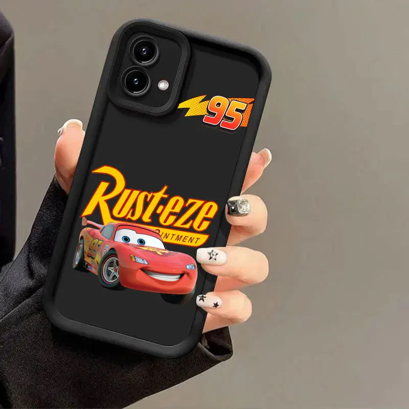Фото Чехол Lightning Mcqueen 95 Think Fast для Motorola Moto G06 G56 G86 G96 G100 5G Edge 60 70 Fusion 50 Pro 40 Neo G85 G84 G75 №4