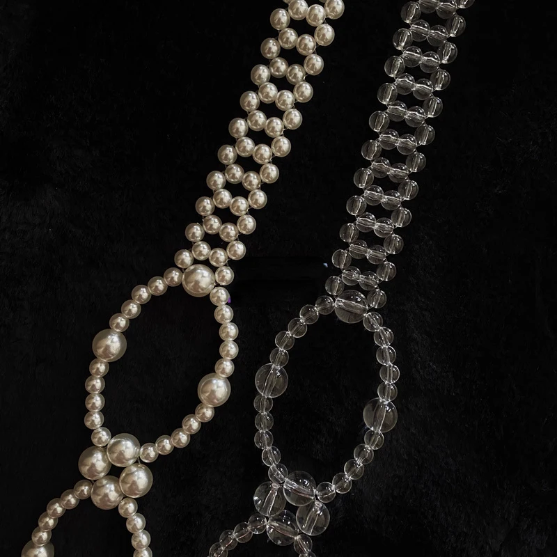 Fashion Design Green Beaded Handmade Women Top-Handle Summer Shoulder Messenger Bag Beach Party Evening Clutch Handbag Purses