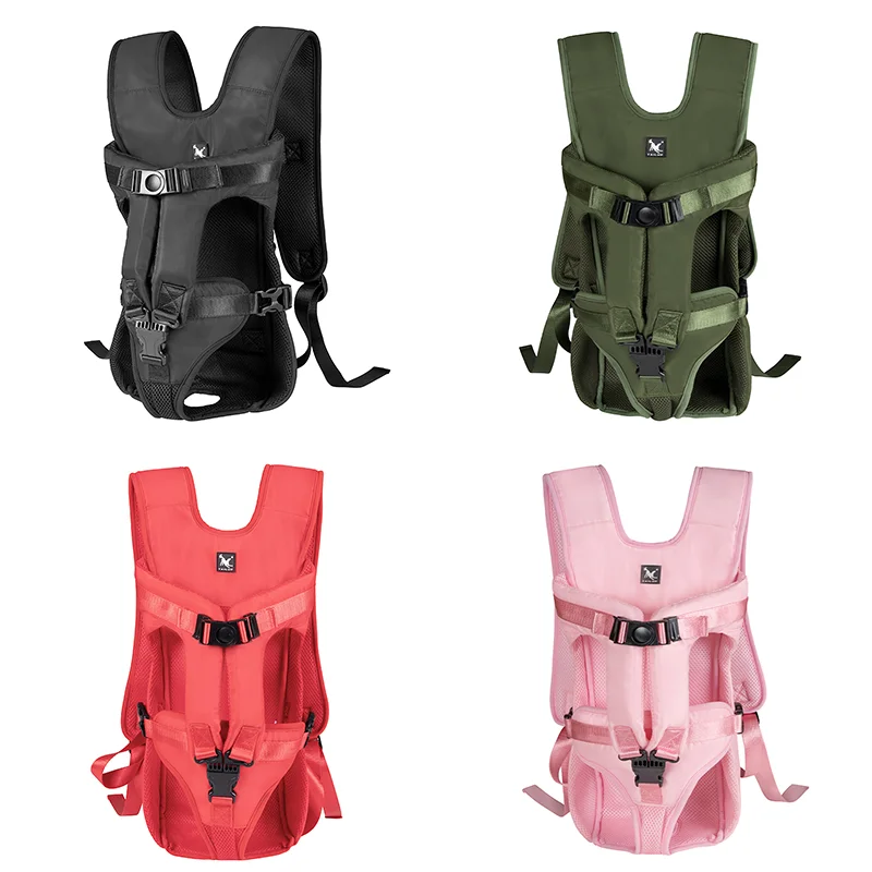 

Рюкзак-переноска для собак, водонепроницаемый регулируемый дорожный ранец для переноски собак и кошек