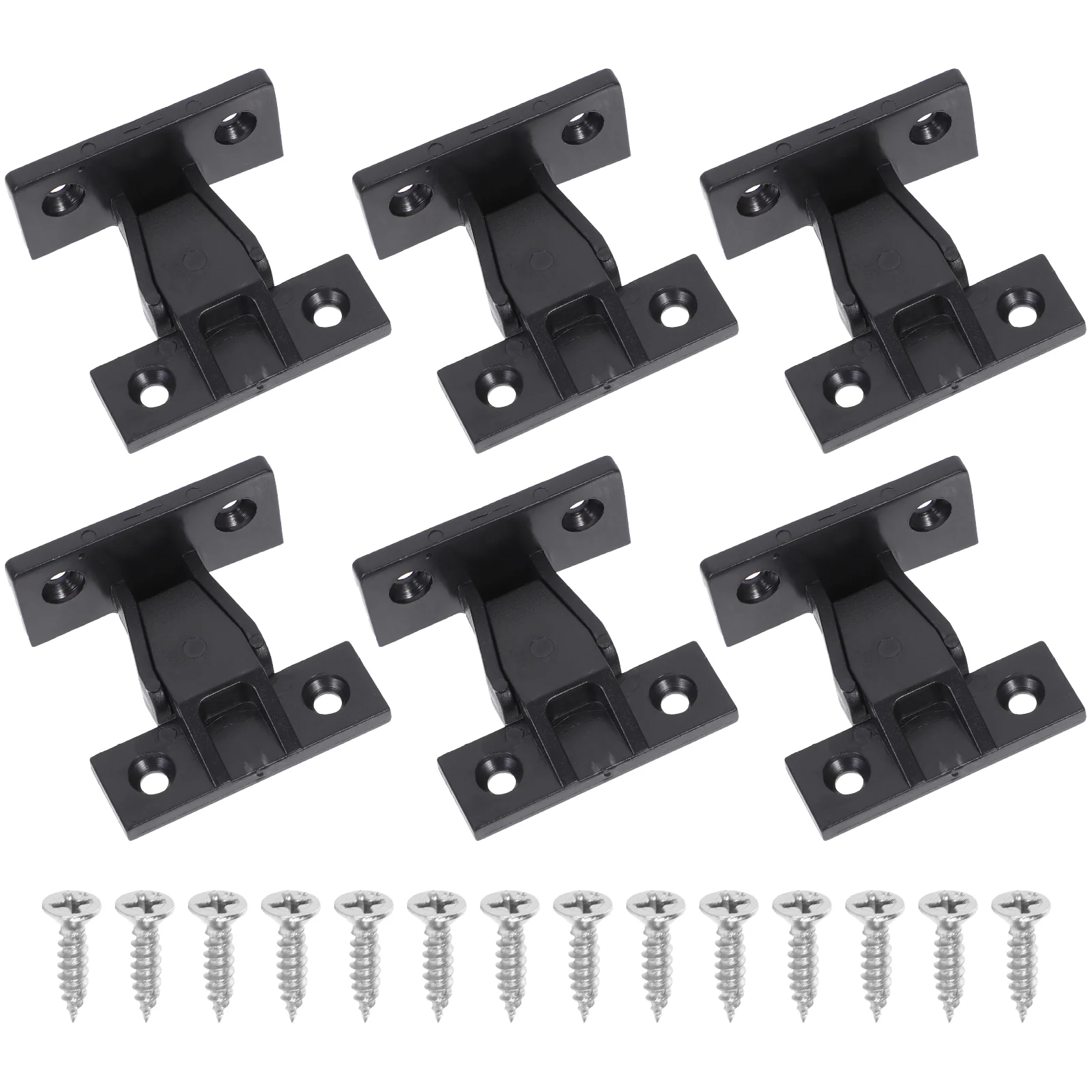 

Corner Buckle Connector Part Panel Joint False Front Cabinet Clips Drawer Push-On Latch Wardrobe Accessories