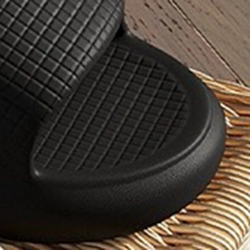 Женские тапочки из ЭВА на мягкой толстой подошве летние модные с изображением