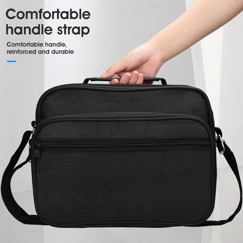 FTTTH Fiber Optic Cold Tool Kit Carring Bags Power Meter Red Pen Fiber Cleaver Tool Bag Kit 25*12*20CM