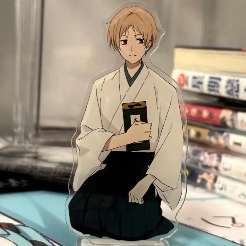 Книга друзей Нацуме персонаж Мадара открытый зонтик фиолетовый сиреневый листья