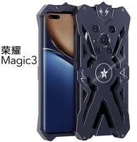 zimon luxury new thor punk aluminum bumper metal shockproof armor defender case for magic 3 pro shockproof heavy duty cover