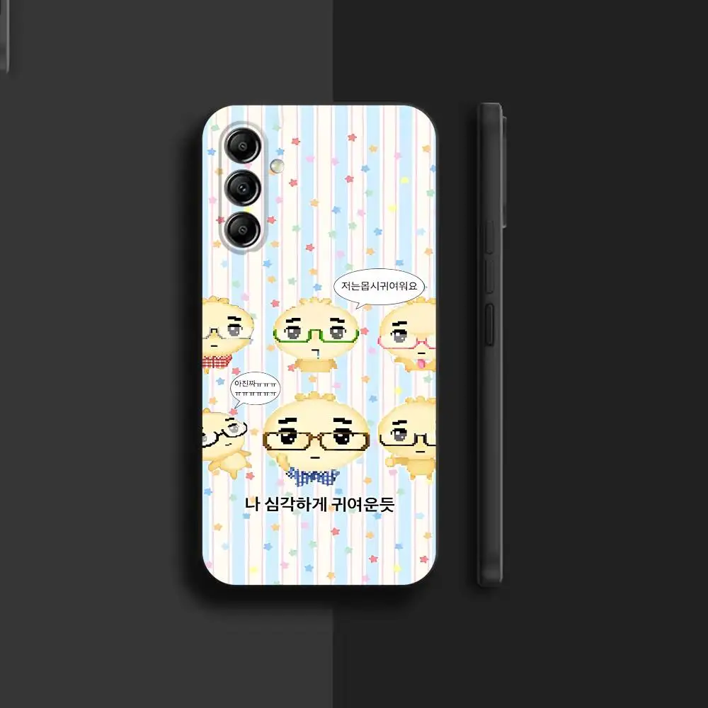 Симпатичный чехол для телефона Samsung A-Angyeongmandu K Dumpling, нескользящий и ударопрочный, для моделей A22, A21, A20 Ultra, A70, A71, A73, A72 (art.: 3920dbcf7d953) - 3920dbcf7d953