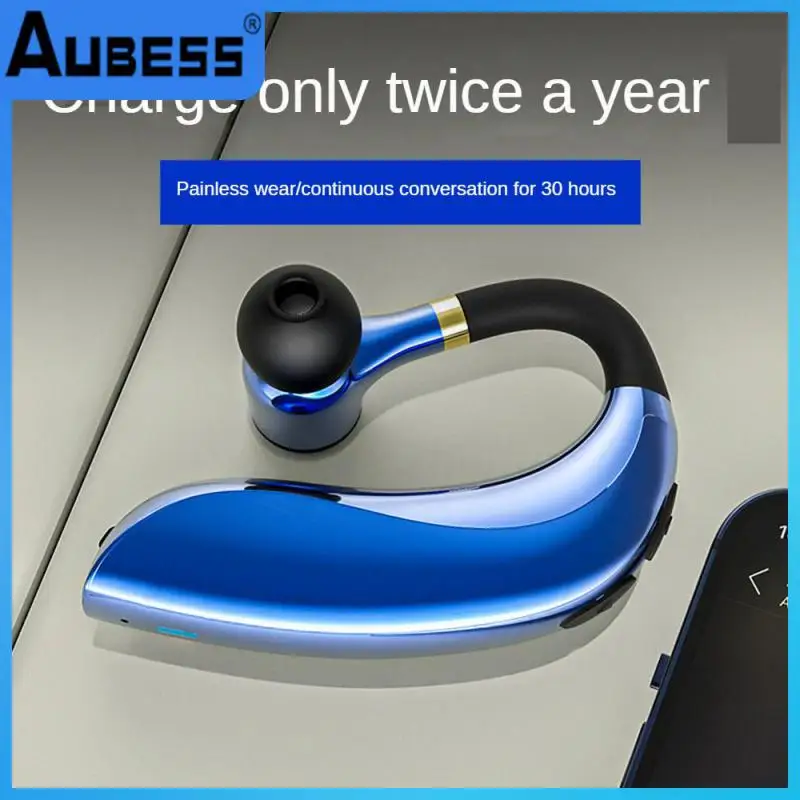 

Ear-hung Headphones With Charging Bin Clear Communication Bone Headset With A Microphone Single Ear Xy-008 Hanging Ear Headset