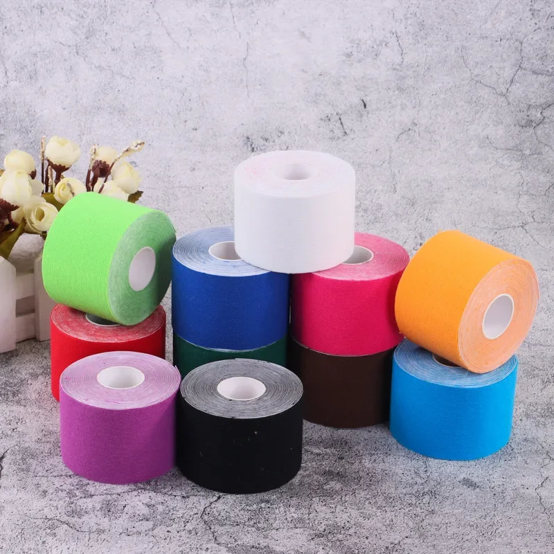 Эластичные бандажные наколенники кинезиологические поддерживающие вкладыши