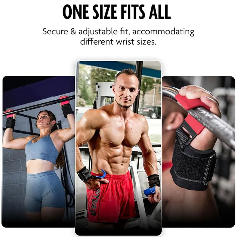 Крючки для тяжелой атлетики подъемные запястья тяжелые крючки упражнения