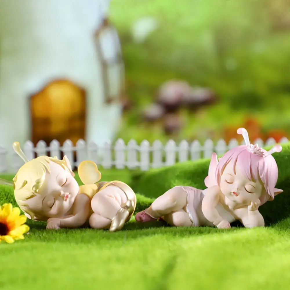 

Украшение для интерьера автомобиля, украшение для сада, украшение для дома, настольное украшение, статуя из искусственной смолы, ангел, малы...