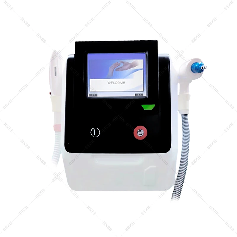 

2 в 1 IPL Ice Cool удаление волос & ND YAG Лазерное Удаление Татуировок ipl лазерное удаление волос портативный