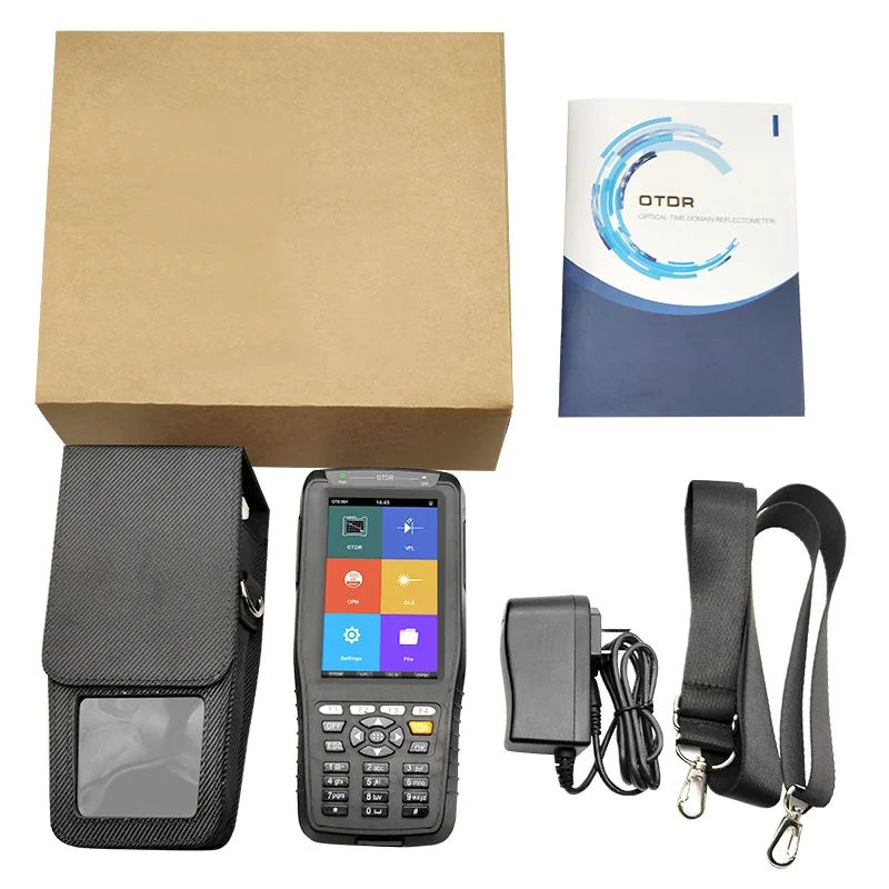 1610nm  Handheld Mini OTDR TM290SF-16 Smart OTDR Reflectometer Optical Power Meter  with VFL OPM OLS Touch Screen