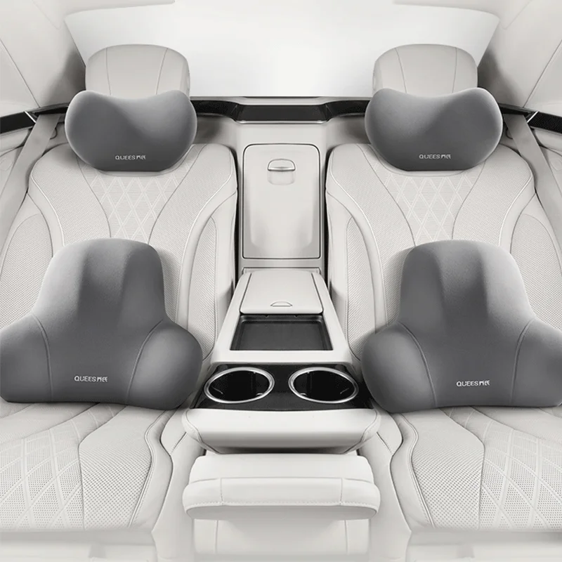 Подушка на подголовник автомобиля из пены с эффектом памяти моющаяся поясная