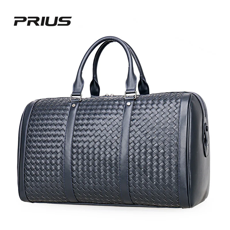 Brand New Handheld Travel Bag Woven High Capacity Travel Luggage Bag Korean Edition Cylinder Bag Business Travel Bag
