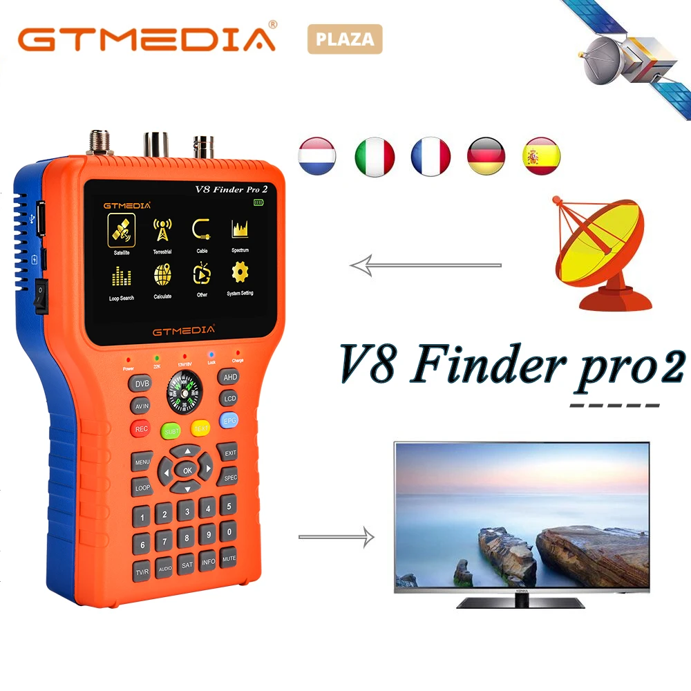 GTMEDIA V8 Finder Pro2 Спутниковый метр