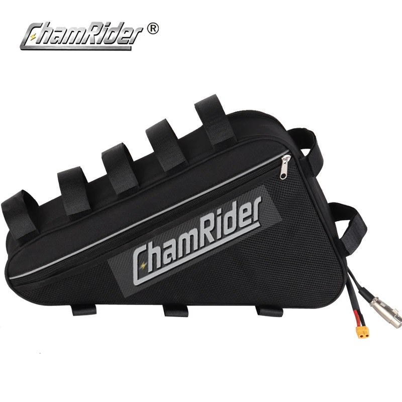 

Треугольная батарея ChamRider 1500 Вт, 48 В, аккумулятор для электровелосипеда, 18650 ячеек
